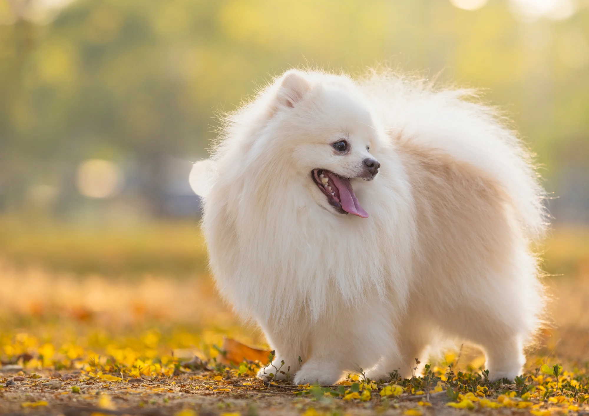 Chien de race Spitz japonais